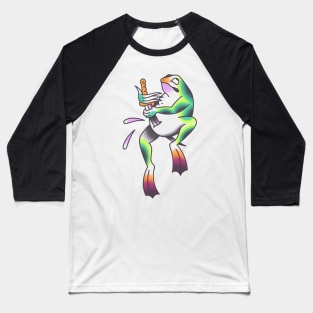 Kamikaze Frog Baseball T-Shirt